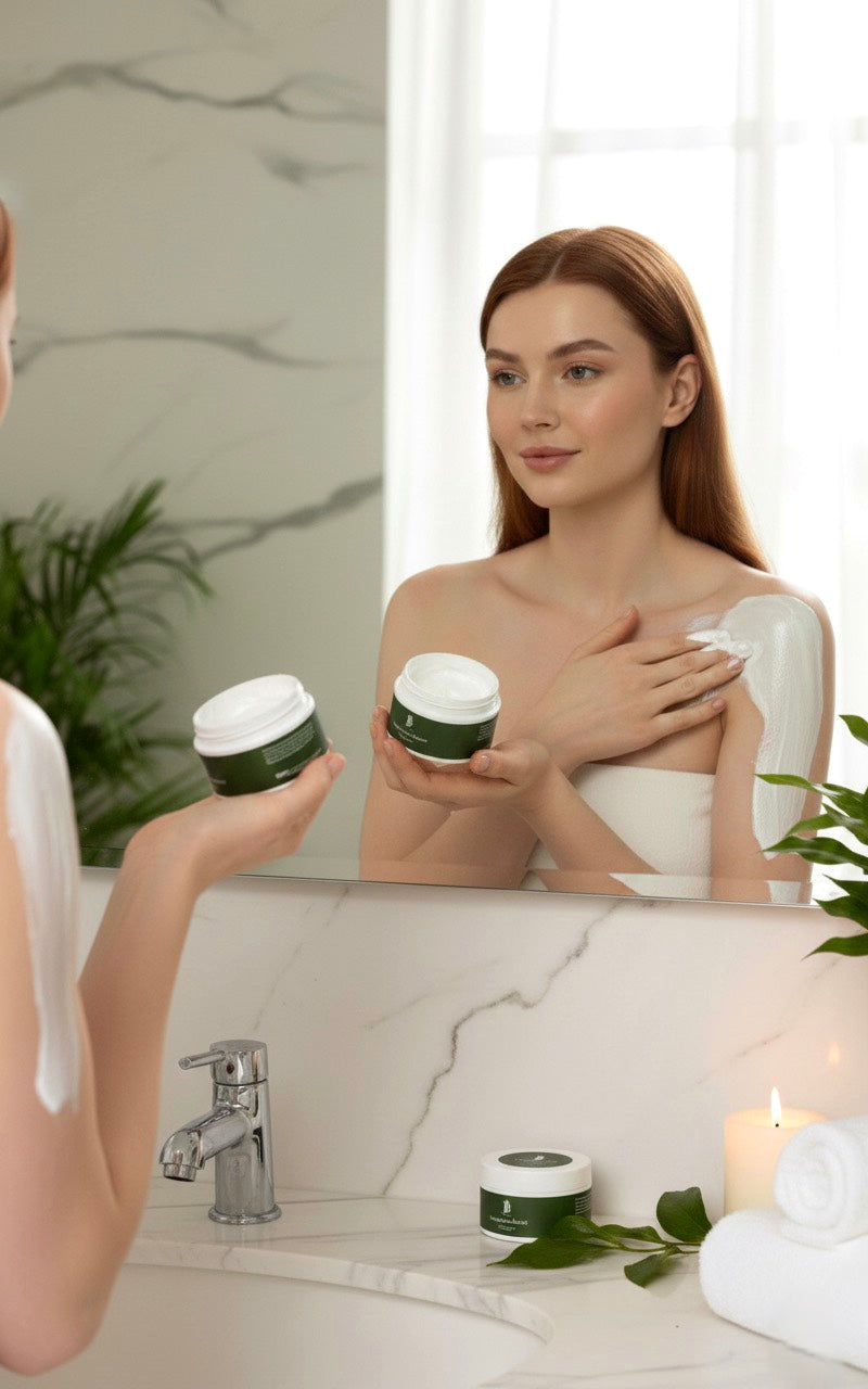 Mud with snail serum