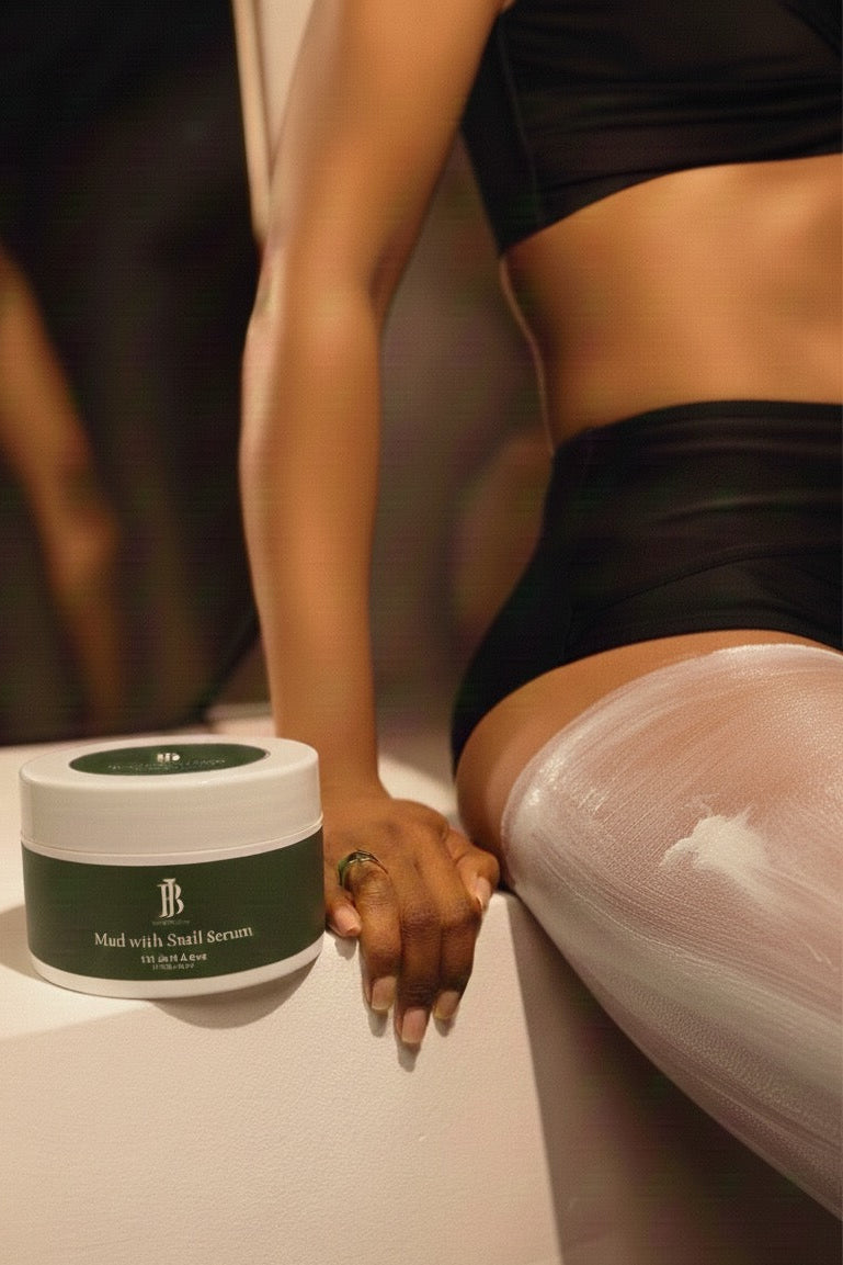 Mud with snail serum